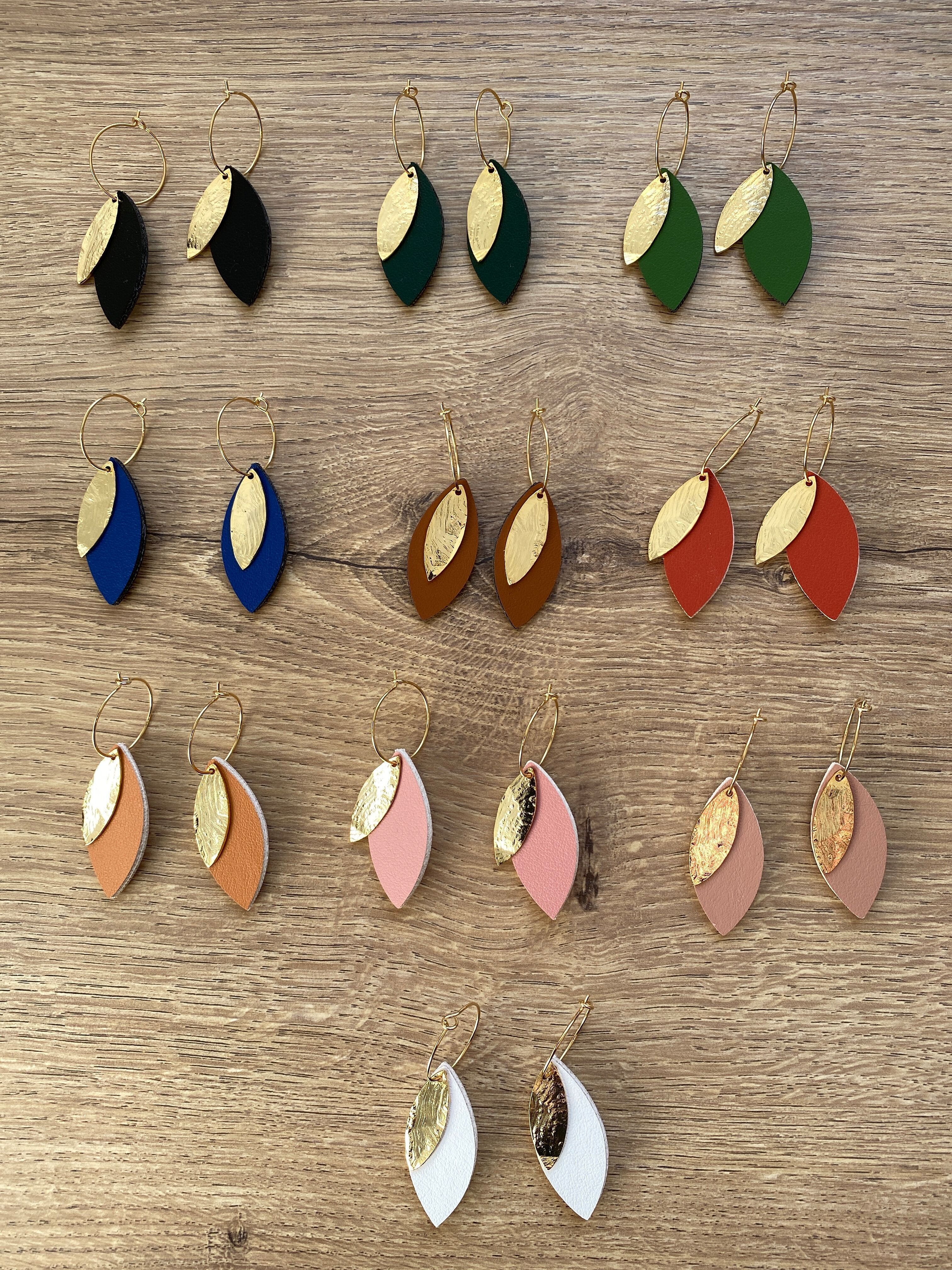 Silver-plated High-quality Apple-shaped Opal Earrings – Glonzy